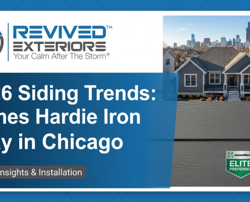 2026 Siding Trends: James Hardie Iron Gray in Chicago