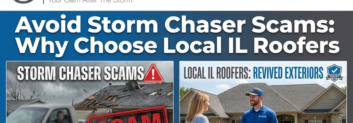 Avoid Storm Chaser Scams: Why Choose Local IL Roofers
